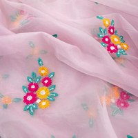 Superbe robe longue décontractée en viscose, coton et soie pur, multicolore, classique et élégante, inspirée de la magnifique actrice indienne Madhuri D.