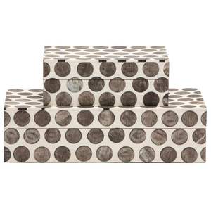 Nouveauté boîtes à bijoux de luxe en incrustation d'os pour coiffeuse et cadeau boîtes en bois d'incrustation d'os faites à la main - Product Image 2