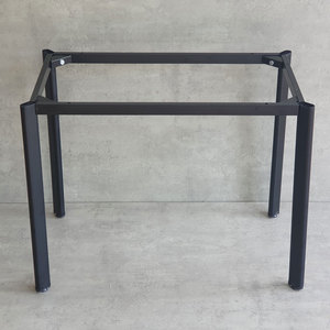 Cadre de table ovale minimaliste en acier pour table de 100x60cm, revêtement poudré HCOC001 - Product Image 4