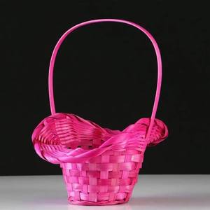 Cesta de regalo de bambú trenzada a mano de alta calidad al por mayor cestas de almacenamiento de precio barato para regalos hechos en Vietnam - Product Image 4