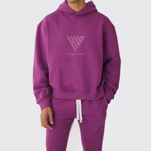 Chándales Casuales para Hombre con Logotipo Personalizado al por Mayor, Ropa Deportiva de Primera Calidad, Chándales Elegantes para Hombre 100% Algodón - Product Image 4