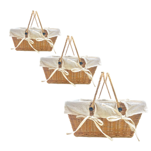 Panier en rotin multifonctionnel super chaud et écologique, parfait pour toutes les occasions - Product Image 1