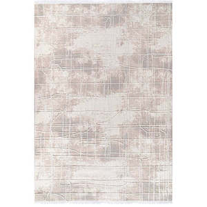 Tapis Depot BY009 Crème Moderne Polypropylène Polyester Tapis Facile À Nettoyer Non-Shed Durable Chambre Étude - Product Image 1