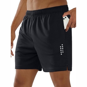 NESTRUE SPORTS Short de tennis pour homme écologique, uni et teint, décontracté, 100% polyester. - Product Image 1