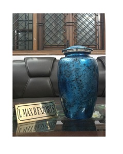 Urnas de Metal pulido brillante de diseño personalizado para cenizas de animales humanos, las últimas urnas de Metal de cremación personalizadas, suministros funerarios para adultos - Product Image 5