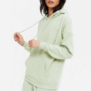 Ropa de calle de Invierno para mujer, Jersey marrón de gran tamaño, suéter 100% de algodón en relieve con cuello redondo, nueva moda, diseño impreso - Product Image 4