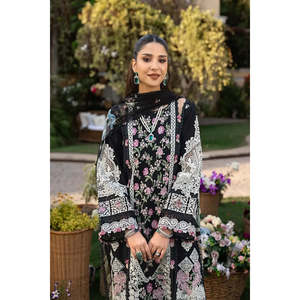 Elaf Premium Luxury Lawn Edition 25 MAHJABEEN TC-1220 Chiffon Bohemian Style for Spring/Summer - Product Image 5