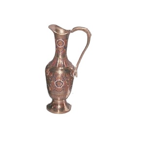 Aaftaba ทองเหลืองที่มีการแกะสลักที่สวยงามสีทองตกแต่งบ้านเสร็จ - Product Image 6