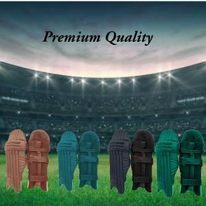 Protectores de Piernas de Cuero PU Personalizados al por Mayor para Críquet, Equipo de Protección para Jugadores, Práctica de Bateo, Seguridad, Almohadillas de Piernas de Alta Calidad - Product Image 6