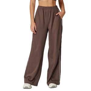 Pantalons de survêtement pour femmes Streetwear vente en gros coupe ample pantalons de survêtement baggy taille haute pour femmes de haute qualité - Product Image 5