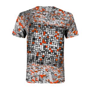 Sublimated Short Sleeve Cotton Bamboo Fiber Multi Functional Latest Design <b>Men</b> Wear Casual T <b>Shirts</b> - Product Image 4