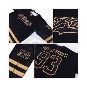 เสื้อฮอกกี้น้ำแข็งแบบใหม่สั่งทำได้ ราคาถูก รับทำโลโก้และดีไซน์ตามสั่ง พิมพ์ลายแบบซับลิเมชั่น - Product Image 6