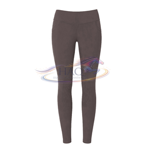 Premium Equestrian Leggings Full Seat Grip High Waist Stretch Compression Performance Equestrian Wear Custom OEM Supply - Product Image 1