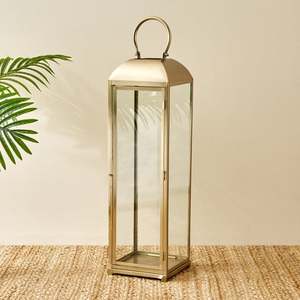 Lanternes en fonte d'aluminium de conception fantaisie enduites noires pour la maison et les lanternes de bougie de décoration d'éclairage de table de Noël - Product Image 2