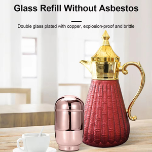 Eco-friendly Ramadan 0.7L 1.0L Customized Color Turkish Coffee Pot Dallah Arabic <strong>Tea</strong> <strong>Thermos</strong> <strong>Tea</strong> Flask Vacuum Flask <strong>Thermos</strong> - Product Image 5
