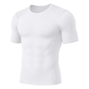 Men's <b>Compression</b> <b>Shirt</b>, Short Sleeve Athletic T <b>Shirts</b>, Quick Dry Slim Base Layer Undershirt for Gym Sports Workout - Product Image 2
