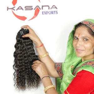 Vente en gros d'extensions de cheveux humains vietnamiens à 100% cuticules alignées Deep Wave Curl Raw plusieurs couleurs sans traitement chimique - Product Image 3