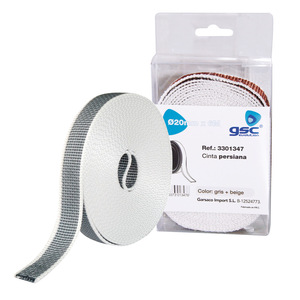 Nastro per tende a rullo grigio 6m 18mm (GSC 3301346) - Product Image 2