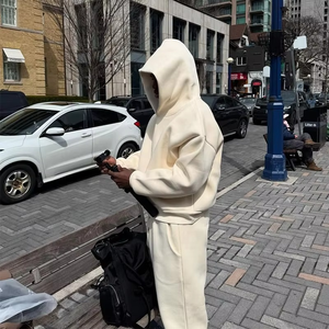 Chándal Jogger de alta calidad transpirable de talla grande estampado para mujer, chándal Regular de Color sólido, conjuntos de chándales de invierno - Product Image 1