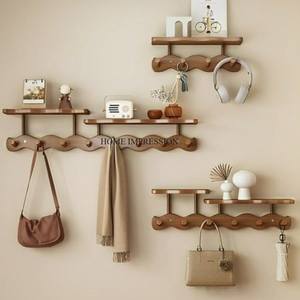 Aluminum Modern Eco-Friendly Durable Unique Flower Design Wall <b>Hook</b> Hanger with 1 <b>Hook</b> for Bathroom Towel and <b>Coat</b> Rack - Product Image 3