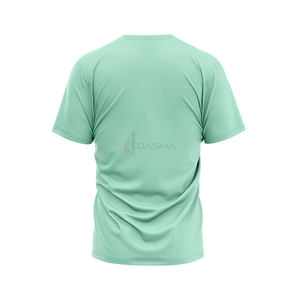 Camiseta 100% de algodón para hombre, ropa deportiva ajustada, ropa de gimnasio lisa en blanco para entrenamiento físico, logotipo personalizado - Product Image 2
