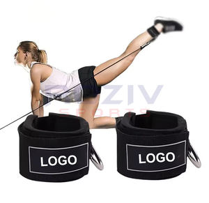 Correas de Tobillo con Logotipo Personalizado, Servicio OEM de Alta Calidad, 100% Neopreno, Ecológicas, Transpirables, Cierre Ajustable para Cable - Product Image 6