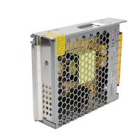 Alimentation sur rail DIN 75W personnalisable double sortie 24V CA CC pour armoire de distribution industrielle tension d'entrée 220V
