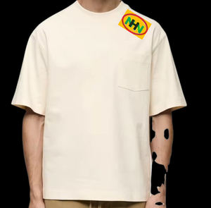 Custom Plus Size Short Sleeve O-Neck T-<b>Shirt</b> <b>Men</b>/Women/Children/Adults Breathable <b>Silk</b> Screen Printing Plain White Size 2XL - Product Image 6