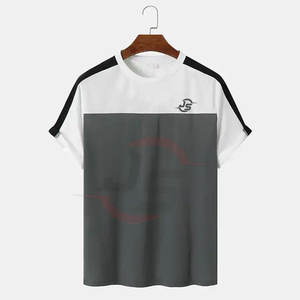 Camisetas de hombre de la mejor calidad del fabricante JIYAN SPORTS-Gran cantidad a granel Precio bajo Transpirable Secado rápido Colores personalizables - Product Image 1