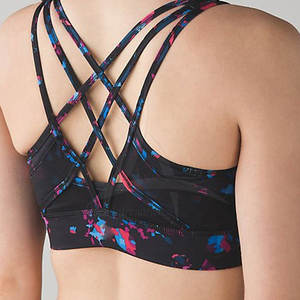 Soutien-gorge de sport pour femmes en sublimation, haute performance, léger, respirant, sans couture, séchage rapide, vente en gros - Product Image 3