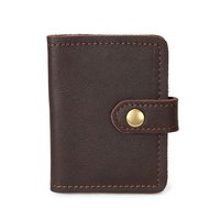 Dompet Lipat Kulit Asli Mewah Pabrik Grosir, Anti RFID, Logo Embos, Pola Kustom, Kapasitas Besar, Tempat Kartu Pop