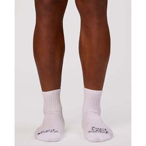 Andrew J. Lot de 3 chaussettes courtes pour femme Steel X LSKD - Blanc/Noir - Product Image 6