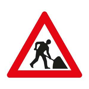 Señal Reflectante de Flecha para Seguridad Vial en Obras - T-15 - Product Image 1