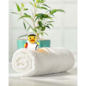 Pato de Goma de PVC Ecológico para Baño, Juguete de Baño Personalizable con Logotipo, Pato de Baño Aprietable para Bañarse y Nadar - Product Image 3