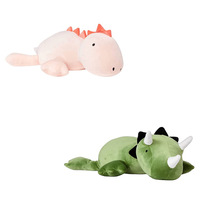 Coussin lesté en peluche Dinosaure 2025 avec rembourrage en coton PP pour lutter contre l'anxiété, idéal pour les jouets en peluche
