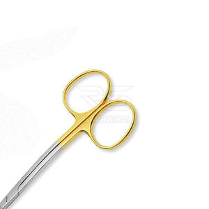 Ciseaux dentaires chirurgicaux TC Mayo manuels de qualité supérieure en acier inoxydable approuvés CE droits et incurvés avec poignée ergonomique - Product Image 6