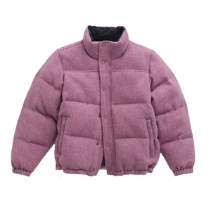 Veste matelassée imperméable respirante unisexe en coton 100% de qualité supérieure, épaisse et chaude pour l'hiver, avec col montant vintage - Product Image 1