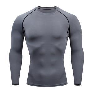 เสื้อเชิ้ตผู้ชายแขนยาวป้องกันแสงยูวี 100% โพลีเอสเตอร์ / บริการ OEM เสื้อเชิ้ตผู้ชายระบายอากาศได้ดี สวมใส่สบาย - Product Image 3