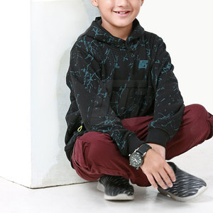 Sudaderas con Capucha para Niños, Manga Larga, Cómodas, Cálidas, de Algodón y Felpa, para la Escuela y el Juego - Product Image 3