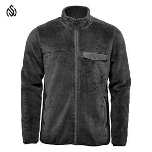 OEM Service Custom Design Blank Wholesale <b>Sherpa</b> Wool <b>Jacket</b> With Fleece Zip up <b>Jacket</b> <b>Sherpa</b> Fleece winter <b>jacket</b> - Product Image 3