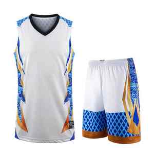 Professionnel personnalisé Polyester Dryfit basket-ball uniforme maillot ensemble grande taille Club compétition jeunesse vierge jeunesse basket-ball - Product Image 6