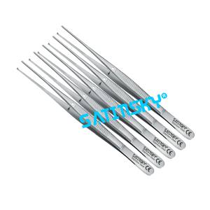 Pinzas de disección Gerald, pinzas de disección, instrumentos, fabricante de dispositivos médicos, fabricado en acero inoxidable AISI 420 - Product Image 6