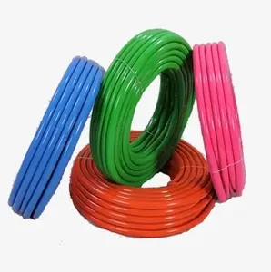 สายยางรดน้ำสวน PVC แบบยืดหยุ่น ขนาด 1/2 นิ้ว 12 มม. สีธรรมชาติ นุ่ม สำหรับใช้ในสวน สีเขียว เหลือง แดง แบบม้วน - Product Image 6