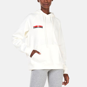 Sweat-shirt pour femme sur mesure, hiver, poids lourd, 500 GSM, pull-over, streetwear confortable, respirant, 100% coton - Product Image 1