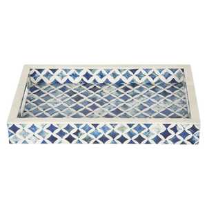 Handmade Bone Inlay <b>Tray</b> for Serving Elegant Decorative <b>Breakfast</b> <b>Tray</b> for Ramadan for Fruit Coffee Tea - Product Image 4