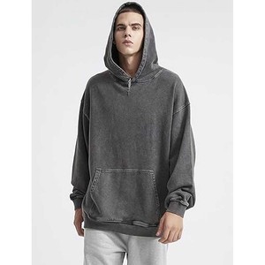 เสื้อฮู้ดสวมหัวของผู้ชายเสื้อสเวตเชิ้ตผ้าฝ้าย100% นิ่มพิเศษซักกรดออกแบบสำหรับฤดูหนาวตามสั่ง - Product Image 1