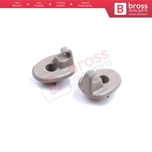 BCF2500 2 ชิ้นคลิปบังแดด 1AR26BD1AA สำหรับลิเบอร์ตี้ 2005-2012 ไนโตร 2008-2012 - Product Image 3