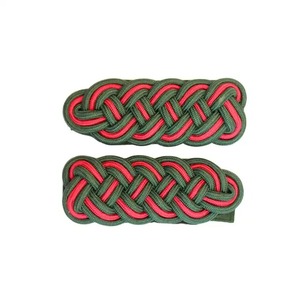 Miembro del personal ceremonial Tableros de hombro uniformes Cuerdas metálicas recubiertas Logotipo de color personalizado Alambre de lingote de alta calidad para Premium - Product Image 2