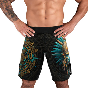 Shorts de combat MMA et de kick-boxing OEM en gros, unis, extensibles, légers, à séchage rapide, durables, 100 % coton, haute qualité - Product Image 3
