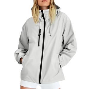 แจ็กเก็ตกันฝนหิมะของผู้หญิงเสื้อแจ็คเก็ตบุผ้ากันน้ำใหม่ - Product Image 3